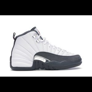 Jordan 12 retro White Dark Grey